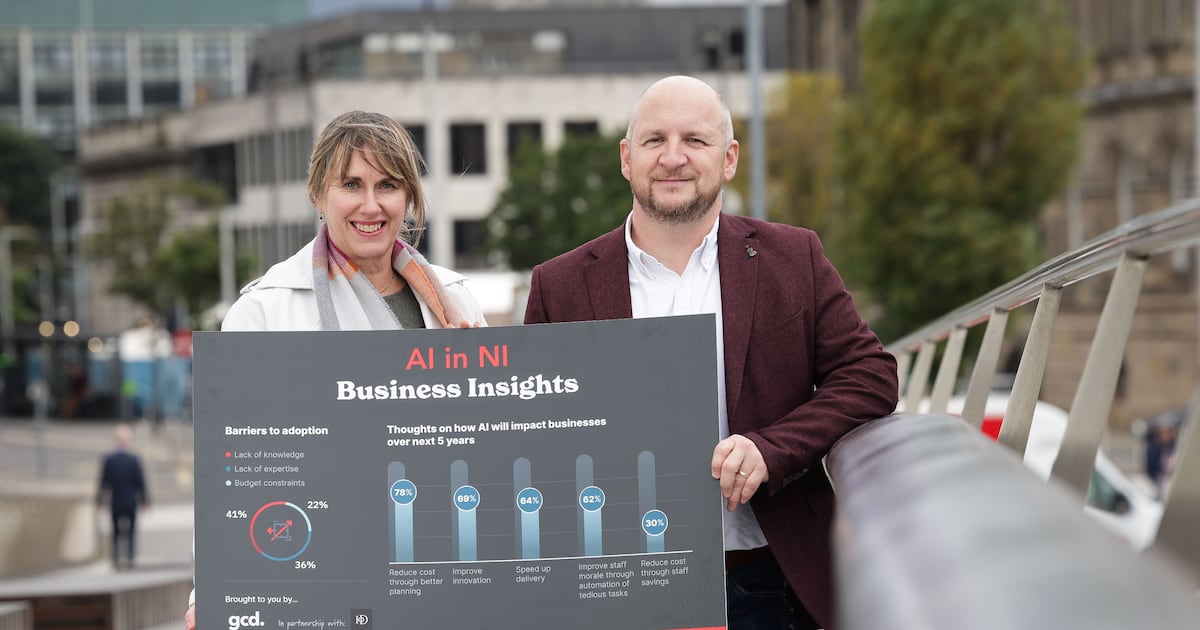 One-in-five Northern Ireland firms formally using AI in workplace