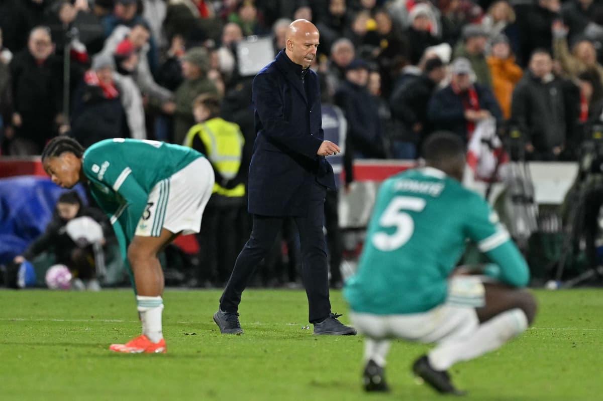 Slot makes worrying Liverpool admission after Brentford defeat - London Evening Standard