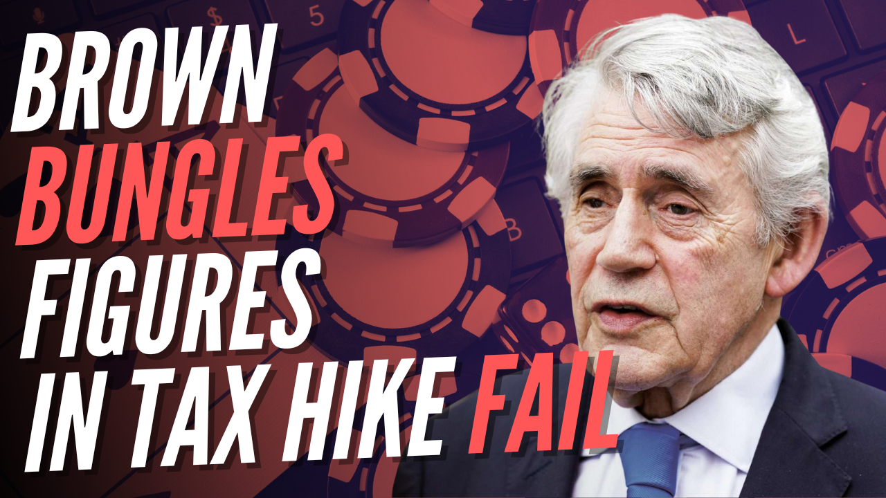 Gordon Brown's Gambling Statistics Misuse Slammed by Regulator – Guido Fawkes