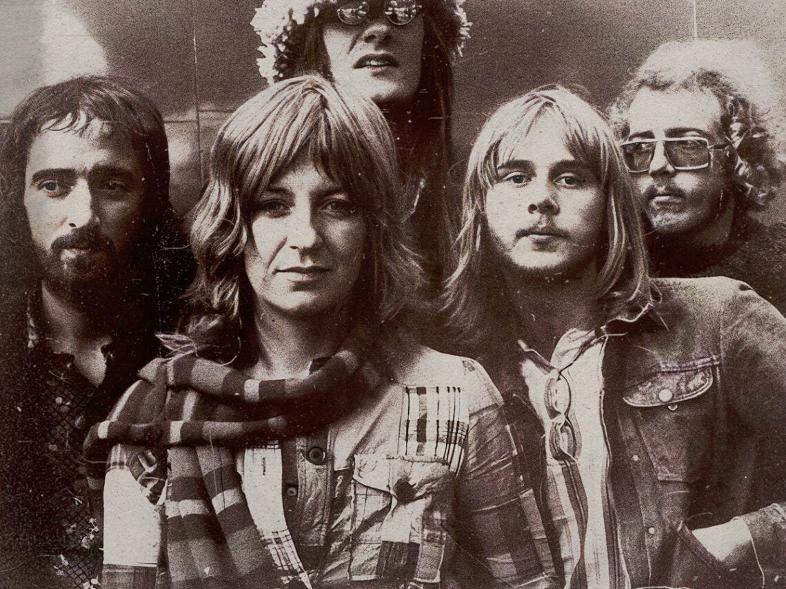 Fleetwood Mac - 1972 Line Up - Danny Kirwan - Bob Welch - Christine McVie - John McVie - Mick Fleetwood