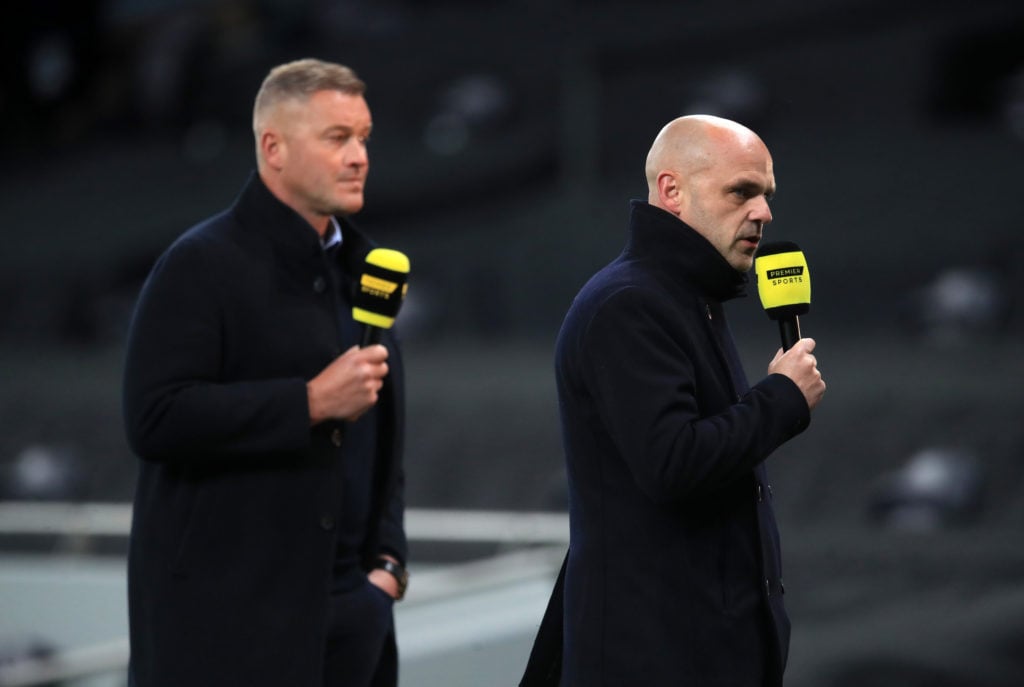 Danny Murphy on punditry duty.