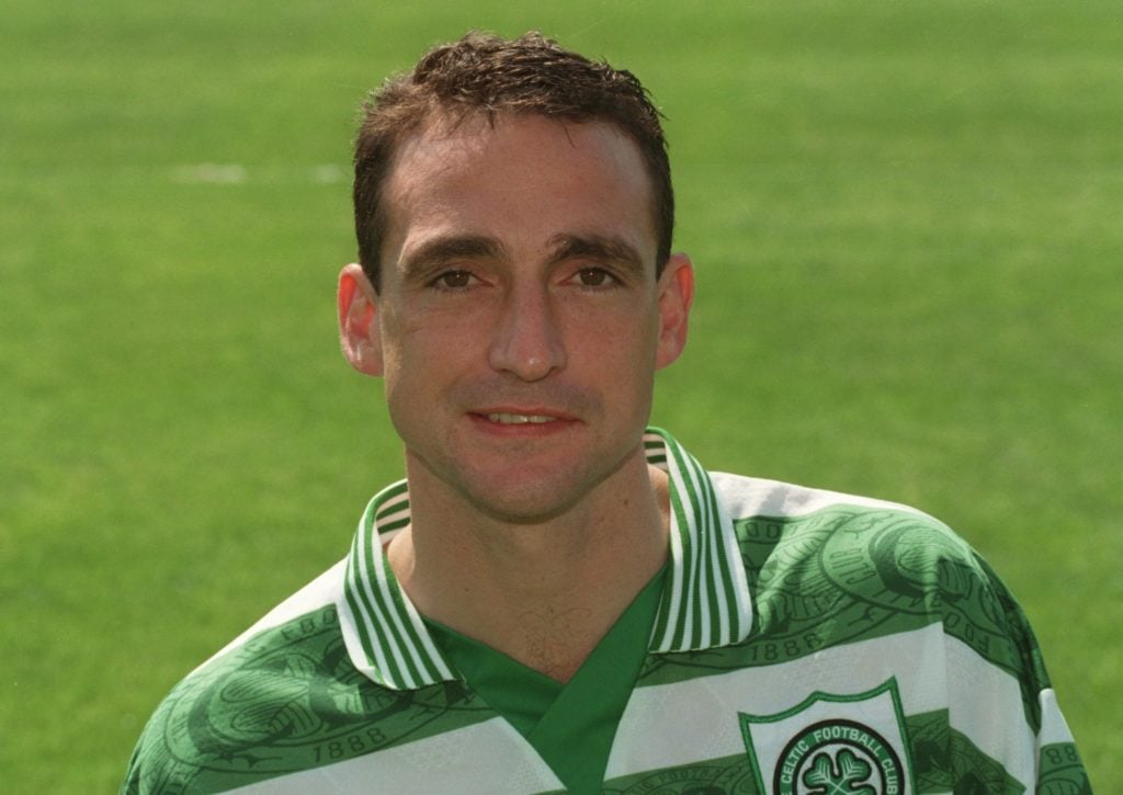 1995: PORTRAIT OF PAUL MCSTAY TAKEN AT THE 1995 - 1996 CELTIC