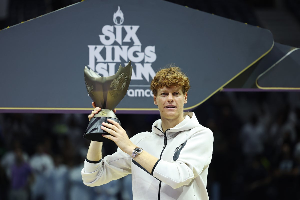 Six Kings Slam live: Scores and updates as Jannik Sinner headlines first day of big-money Saudi exhibition on Netflix