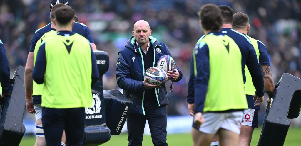 Scotland boss Gregor Townsend takes flight