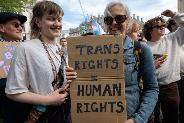 Trans Liberation Emergency Protest In London