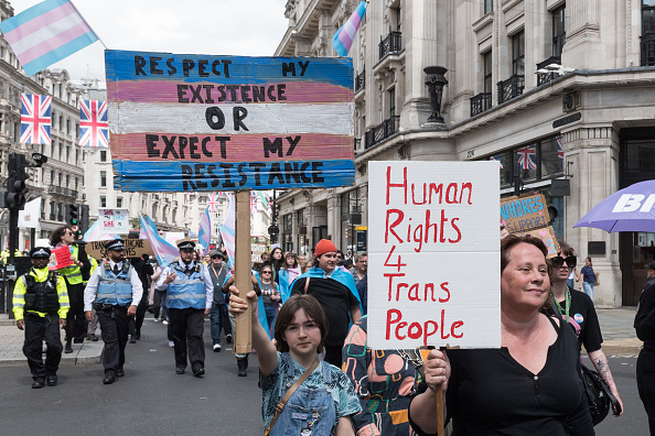 Trans Rights Protest March in London