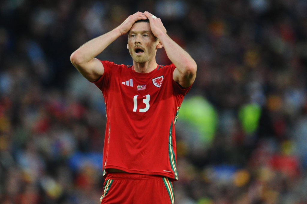 Kieffer Moore during Wales v Liechtenstein - European Qualifiers Group J - FIFA World Cup 2026