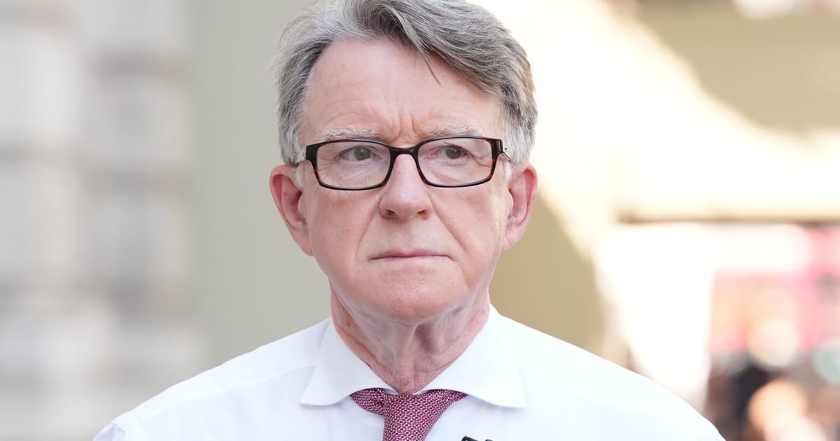 No way back this time for Peter Mandelson, Starmer suggests – POLITICO