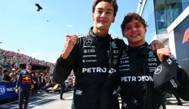 Toto Wolff reveals why Mercedes driver pairing's contracts took so long image