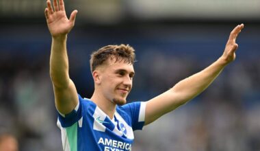 Brighton’s Brajan Gruda ruled out of Germany Under-21s by knee injury