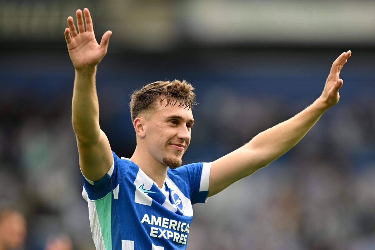 Brighton’s Brajan Gruda ruled out of Germany Under-21s by knee injury