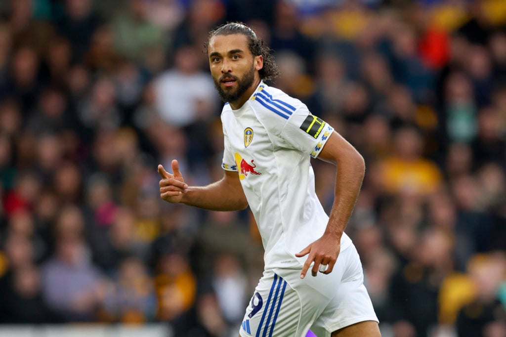 Dominic Calvert-Lewin in action for Leeds United.