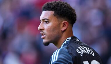 Why Manchester United are disappointed with Jadon Sancho's slow start on loan at Aston Villa