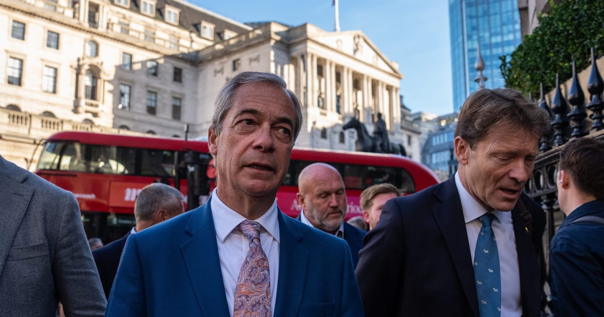 Brits want Nigel Farage to step away from the Brexit shredder – POLITICO