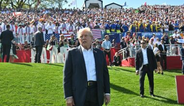 Did Trump’s Ryder Cup visit backfire?