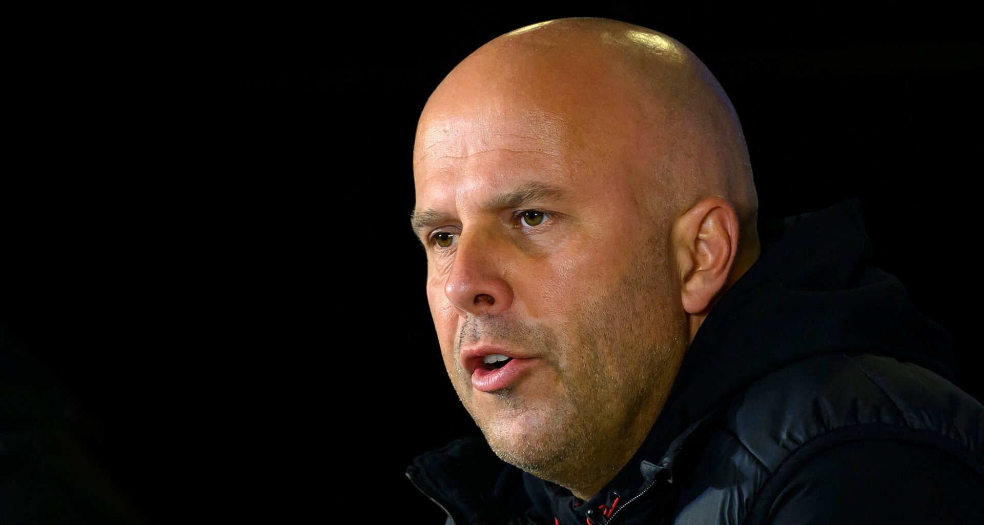 Arne Slot says he's shocked by what he's just been asked in his press conference ahead of Aston Villa game