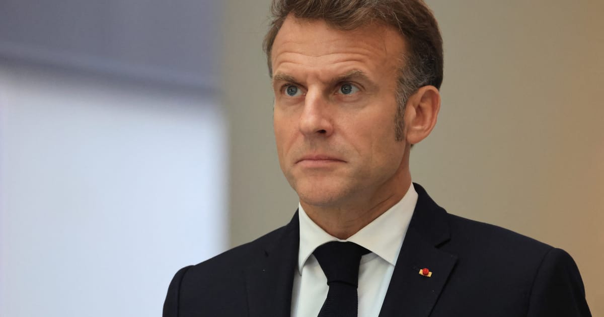Macron doesn’t love the EU’s drone wall idea – POLITICO