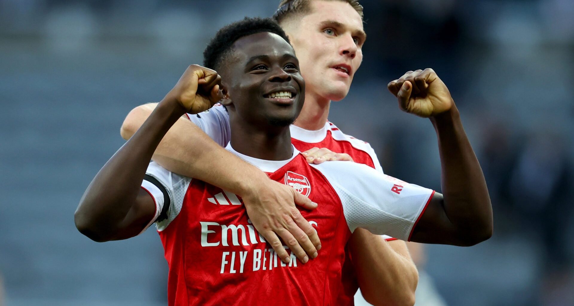 Arsenal insiders have noticed something interesting about Viktor Gyokeres and Bukayo Saka