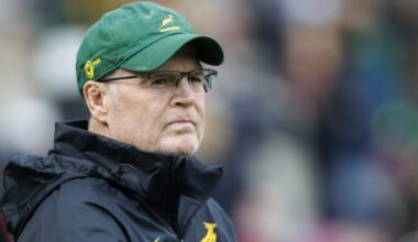 Rassie Erasmus agrees with rugby world that 'lucky' Bok got away with one