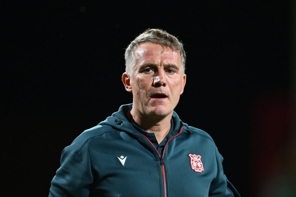 Phil Parkinson during Wrexham AFC v Birmingham City - Sky Bet Championship