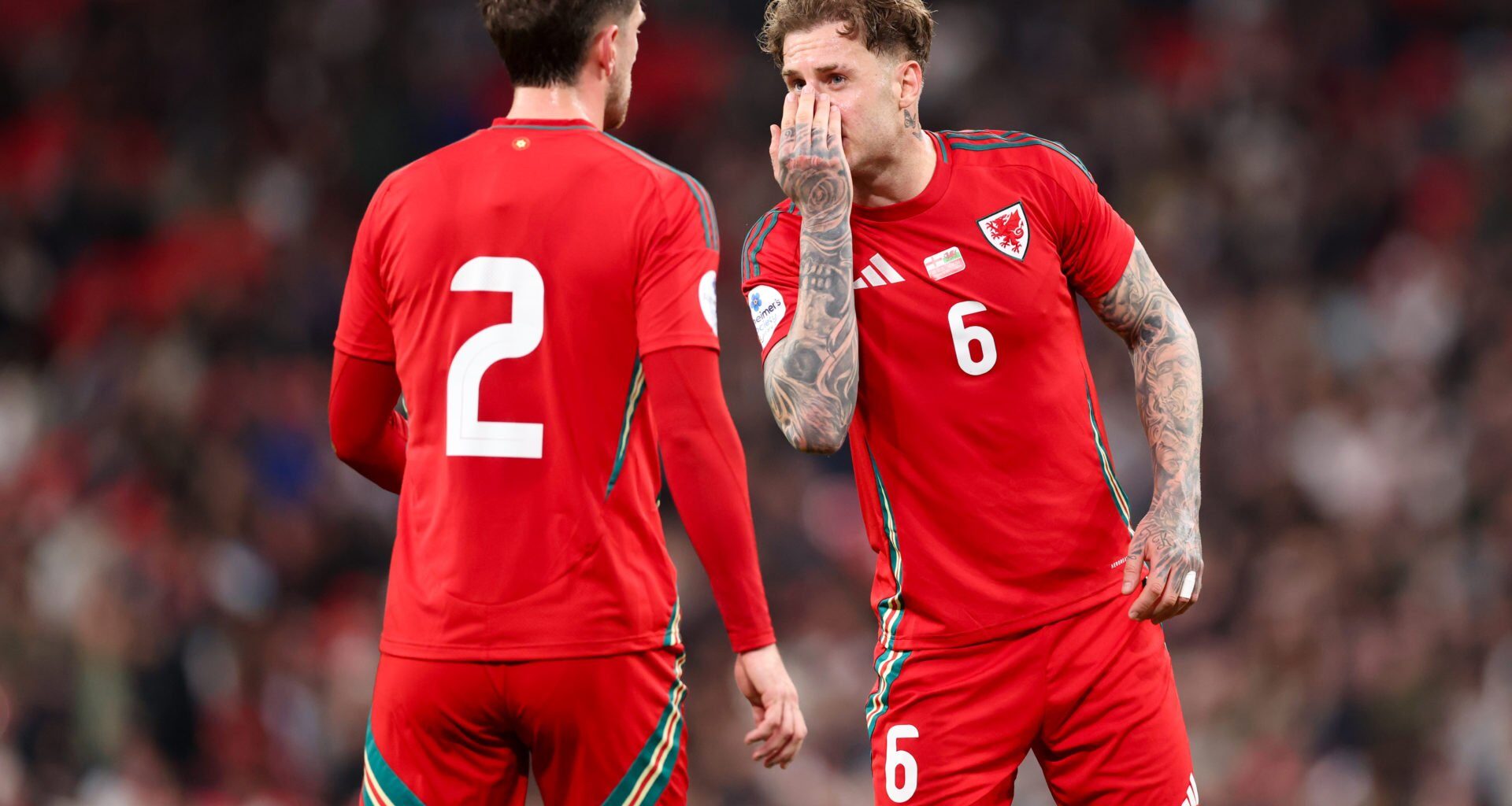 Leeds United trio involved in Roy Keane rant during Wales’ heavy defeat to England