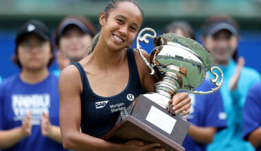 Fernandez wins fifth career title with three-set defeat of Valentova in Osaka