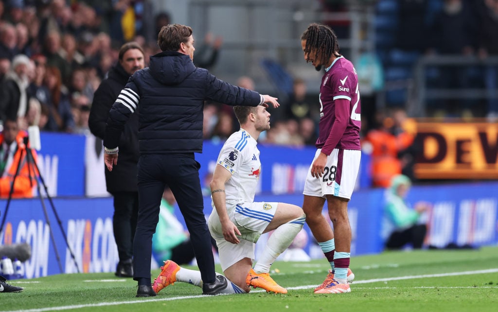 Hannibal in action during Burnley v Leeds United - Premier League