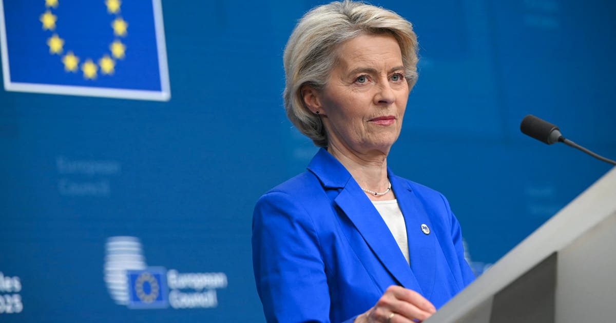 Von der Leyen touts new plan to break reliance on China critical minerals – POLITICO