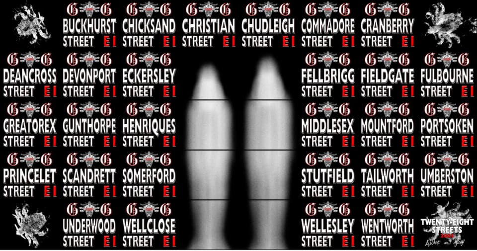 Gilbert & George, TWENTY-EIGHT STREETS, 2003