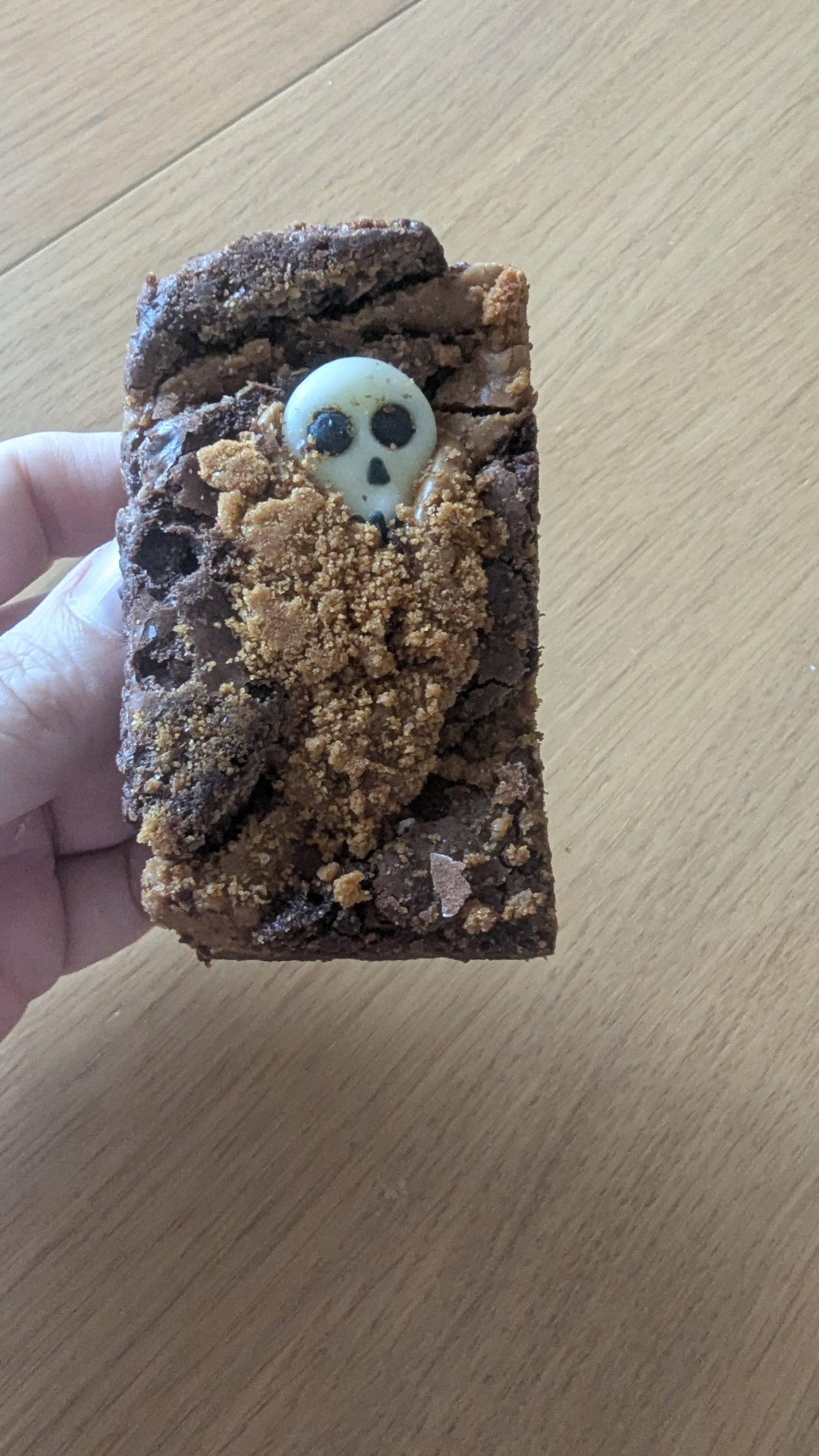Ghost brownie