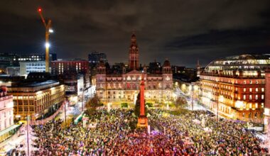 The Annual Christmas Light Switch-On Event Is Being Replaced With A Light Trail In Glasgow This Year