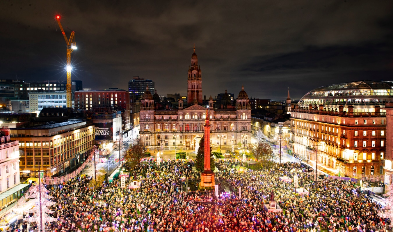 The Annual Christmas Light Switch-On Event Is Being Replaced With A Light Trail In Glasgow This Year
