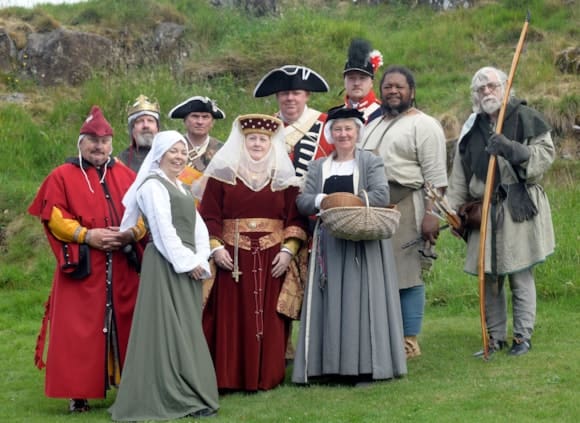 Historic characters return to Edinburgh Castle this October