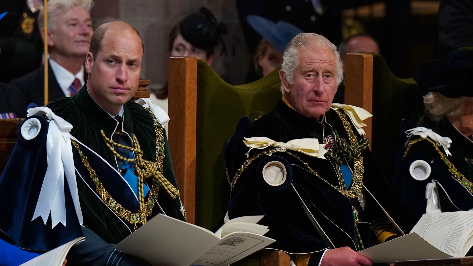 Prince William and King Charles at The Coronation of King Charles III
