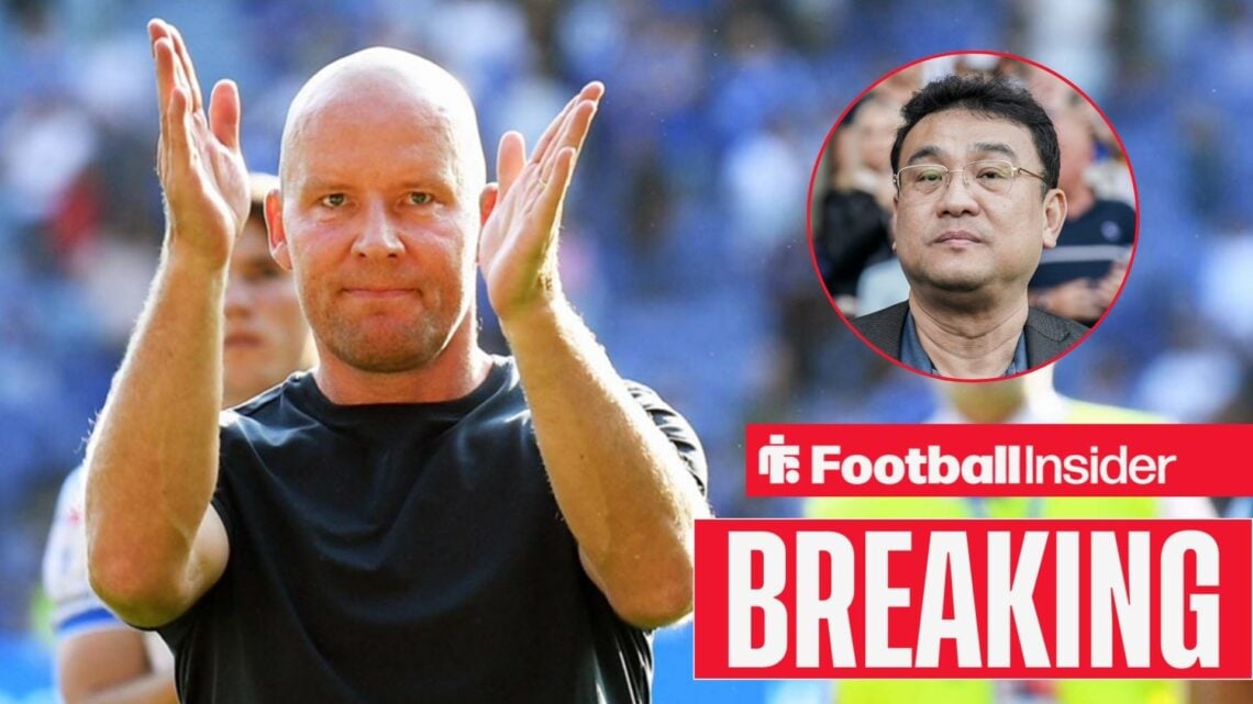 Sheffield Wednesday boss Henrik Pedersen and owner Dejphon Chansiri right inset