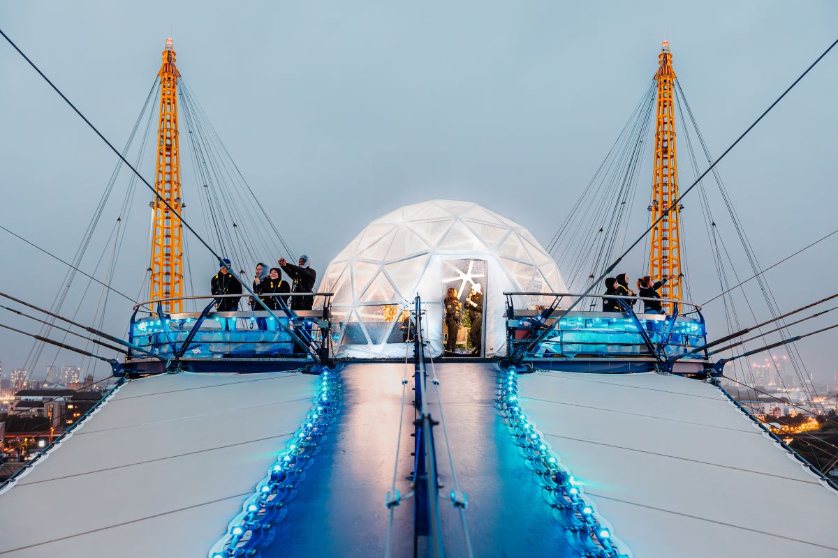 The Highest Snowglobe In The UK Is Returning To London Next Month – And You Can Drink Mulled Wine Under Falling Snow