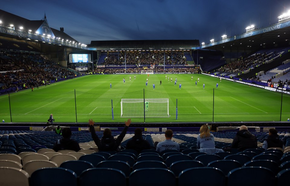 Sheffield Wednesday stadium Hillsborough.