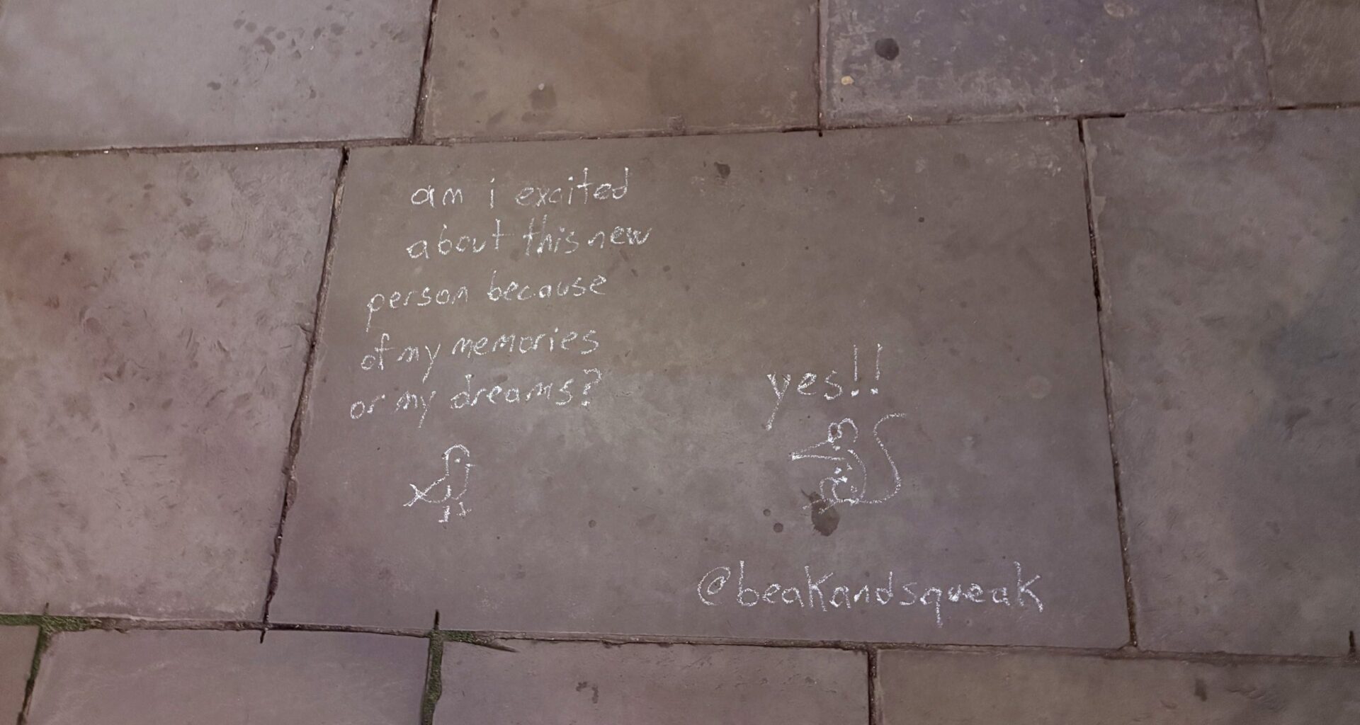 Meet the anonymous street artist helping Londoners make light of their complicated emotions
