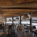Sétimo Ano de Praia Beach Support Facility / Lousinha Arquitectos - Interior Photography, Wood, Chair