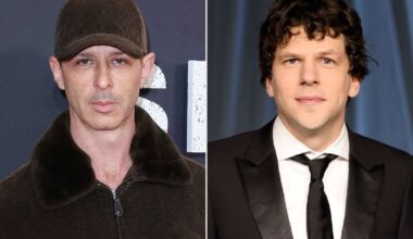 Jeremy Strong on Jesse Eisenberg's Mark Zuckerberg portrayal ahead of his own