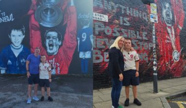 LFC murals tour celebrated end of chemo journey for teenage Reds’ fan Jude