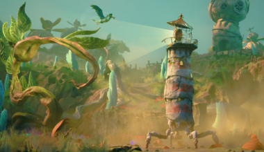 Keeper review: a weirdo Xbox game about a walking lighthouse