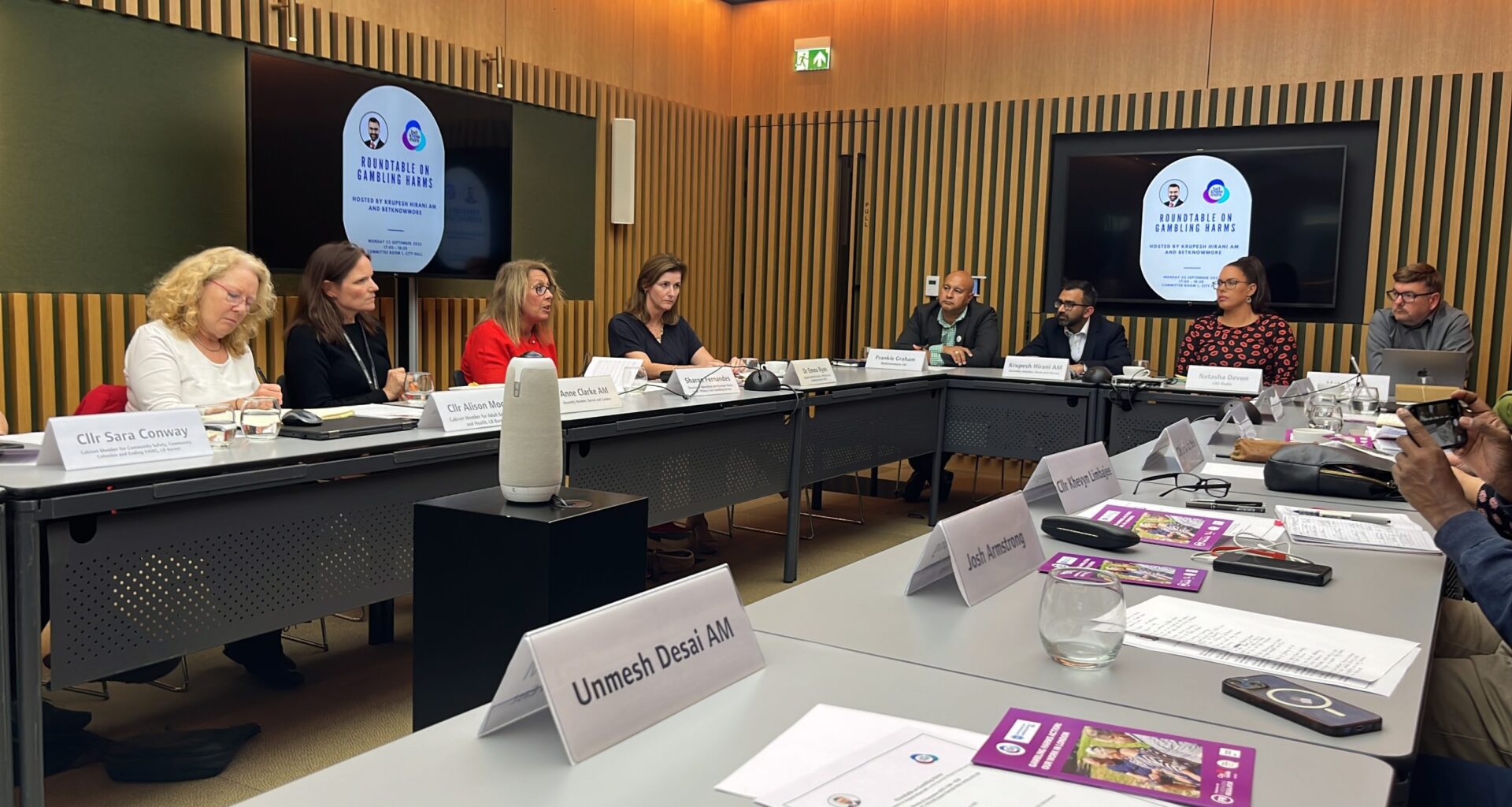 London-wide action group discusses solutions to harmful gambling