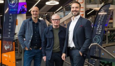 L-R_Andy Hague CEO techWM_Richard Parker Mayor of West Midlands_Leon Butler IBM UKIE CEO