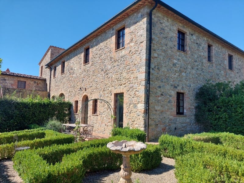 A Tuscan-style house in Italy