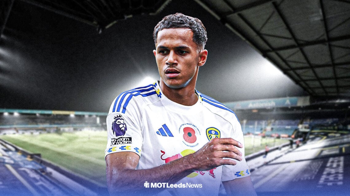 Fabio Carvalho in a Leeds shirt