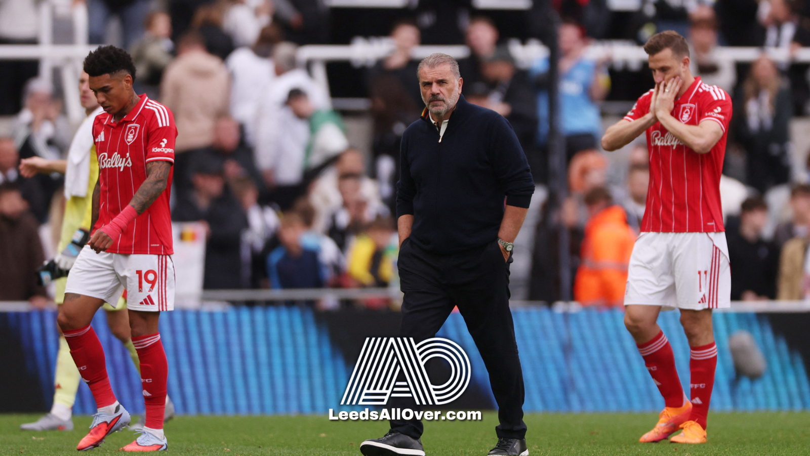 Ange Postecoglou under growing pressure at Nottingham Forest