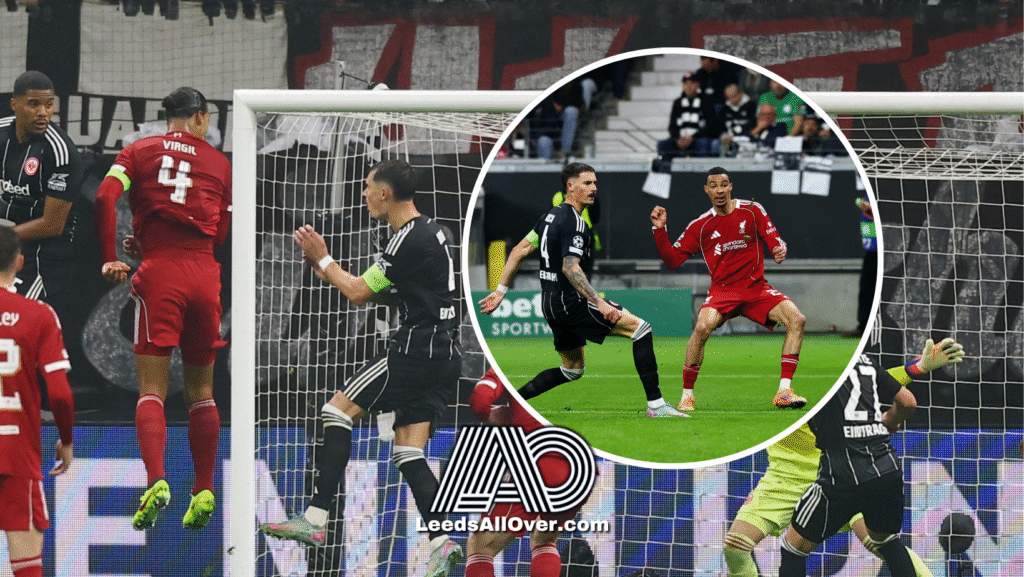 Former Leeds United man Robin Koch has UCL howler v Liverpool