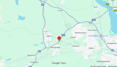 DRAINAGE IMPROVEMENT WORKS ON THE M876 NEAR DENNY