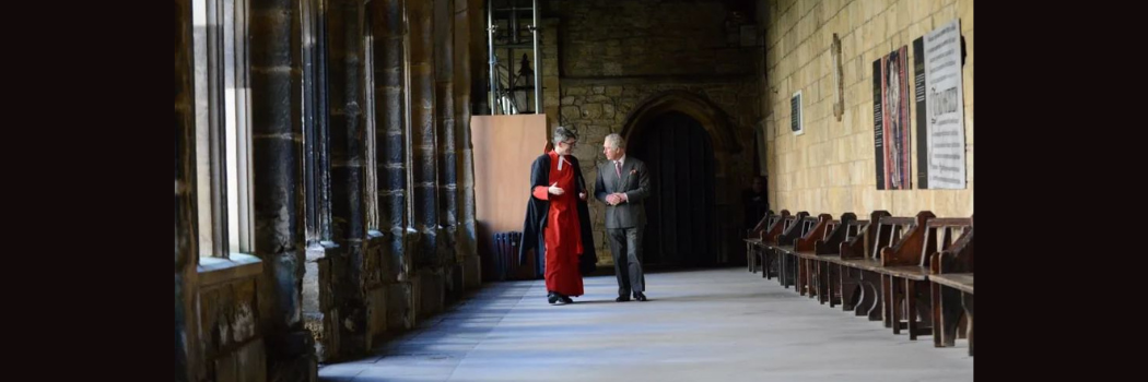 King Charles at the Durham Cathedral